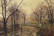Atkinson Grimshaw Sixty Years Ago oil painting reproduction